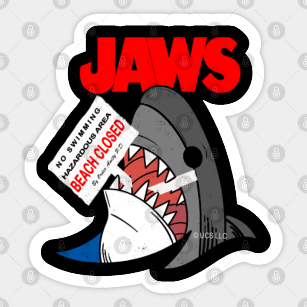 Jaws No Swimming Hazardous Area Beach Closed By Order Amity P.D. Jaws